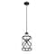 Z-Lite Malcalester 1 Light Mini Pendant, Matte Black 481MP-MB-BN - alternate 7
